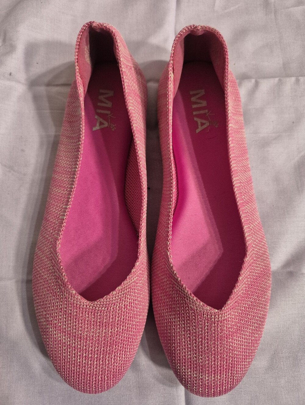 Mia Kids Pink Flat Shoes